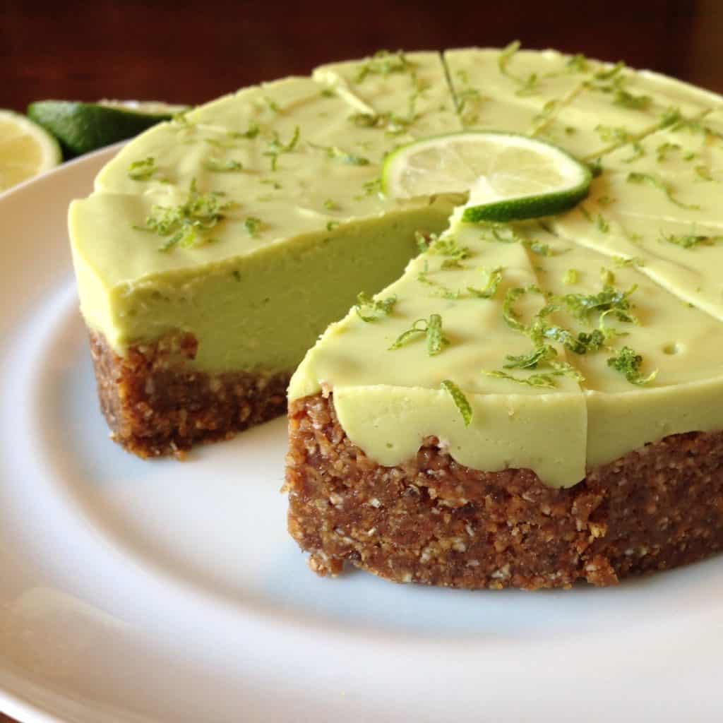 Key Lime Pie made with avocado! Vegan & Paleo