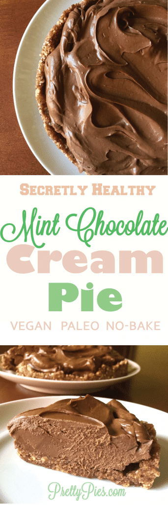 Mint Chocolate Cream Pie - PrettyPies.com