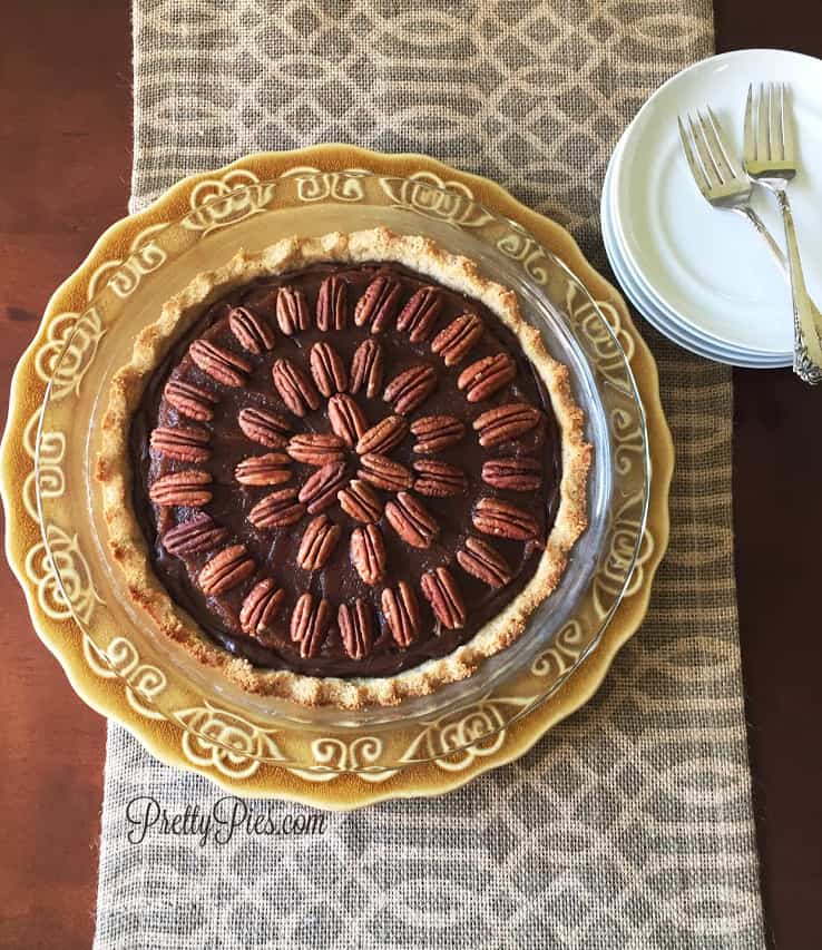 Chocolate Turtle Pie (Vegan & Paleo)