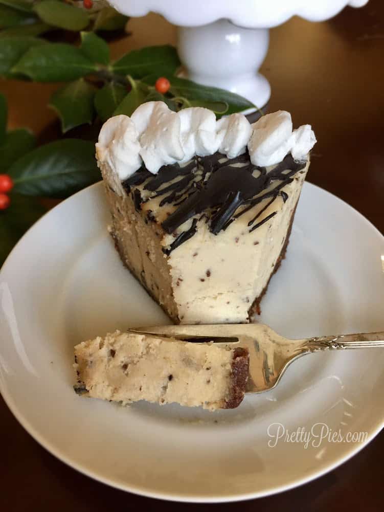 Mint Chip Vegan Cheesecake | Pretty Pies