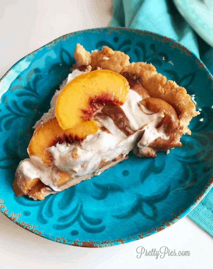 Peaches 'N Cream Pie - PrettyPies