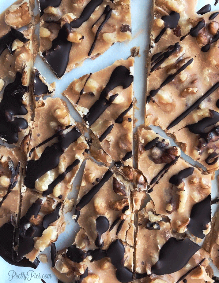 Peanut Butter Bark from PrettyPies