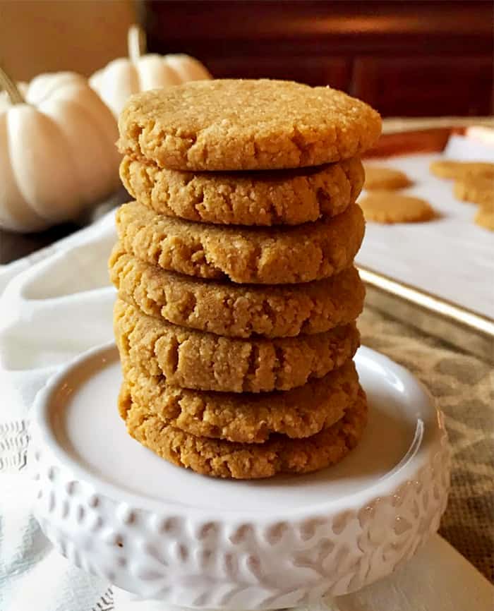 Grain-Free Pumpkin Cookies (Paleo & Vegan)