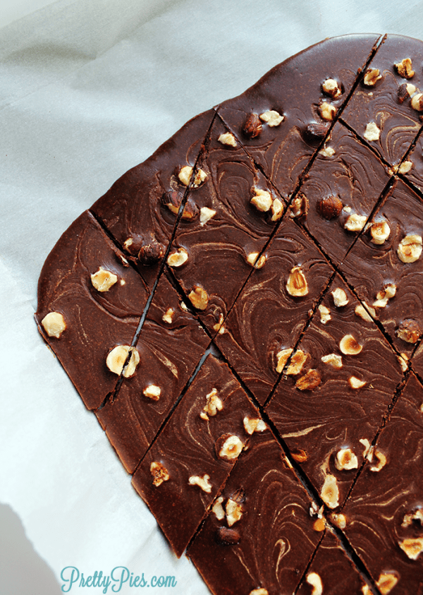 Healthy 'Nutella' Bark (Low-Carb, Vegan, Paleo) – Pretty Pies