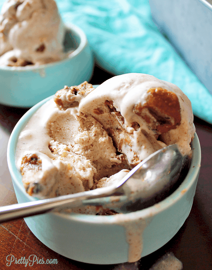 Cookie Dough Ice Cream (Low-Carb, Dairy-Free, Vegan, Paleo) PrettyPies.com