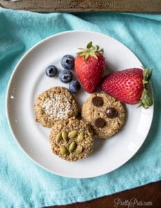 Vanilla Nut Breakfast Cookies (keto, paleo, vegan) PrettyPies.com