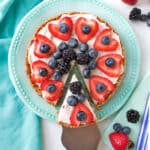 No-Bake Keto Fruit Pizza (Dairy-Free, Paleo, Vegan) PrettyPies.com