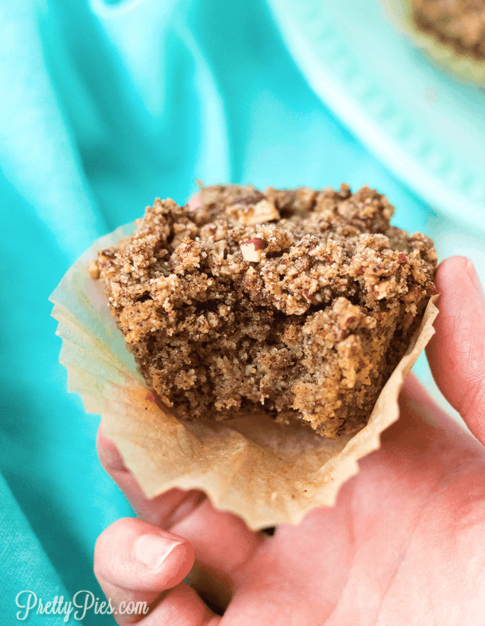 Cinnamon Streusel Muffins (Low-Carb, Paleo, Vegan)