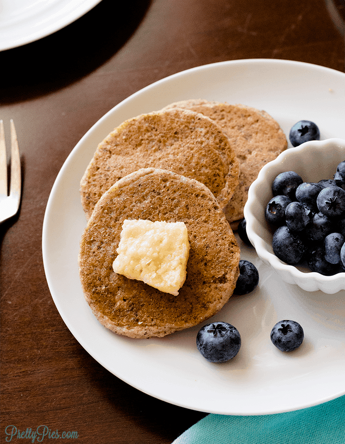 Low-Carb Pancakes (Dairy-Free, Egg-Free) PrettyPies.com