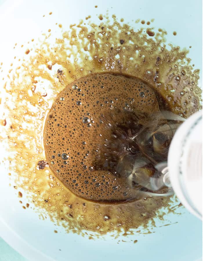 Keto Dalgona Whipped Coffee with Espresso (dairy-free, sugar-free, Paleo, Vegan) PrettyPies.com 