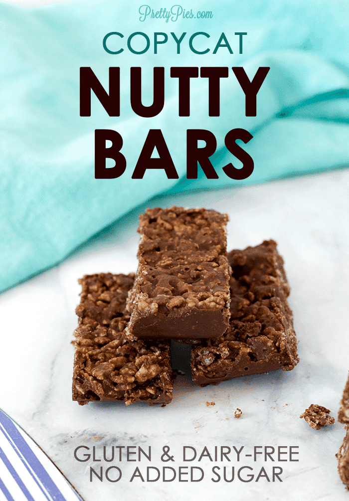 Nutty Bars (Gluten/Dairy/Sugar-Free, Vegan) PrettyPies.com