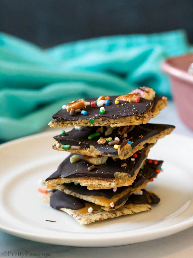 Low-Carb Christmas Cracker Candy (Dairy-Free, Sugar-Free) – Pretty Pies