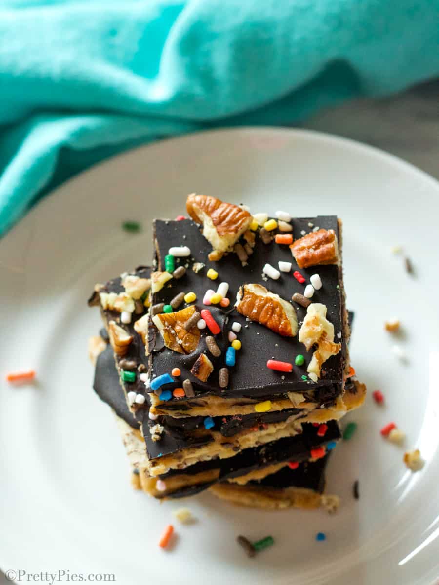 low-carb cracker candy