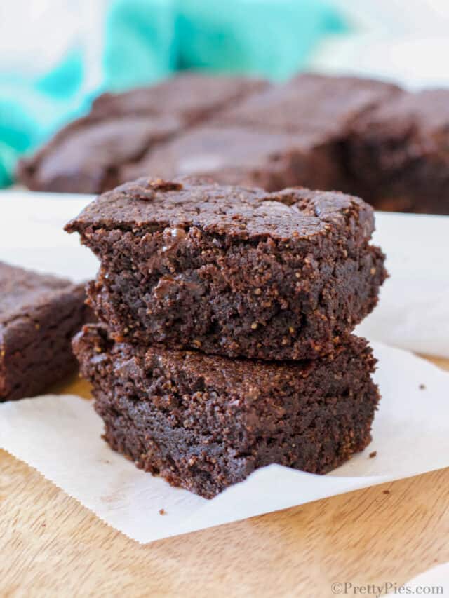 The Best Healthy Brownies (Gluten/Dairy/Sugar-Free!) – Pretty Pies