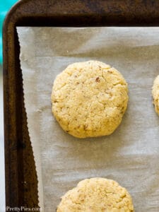 unfrosted Low-Carb Crumbl Cookies