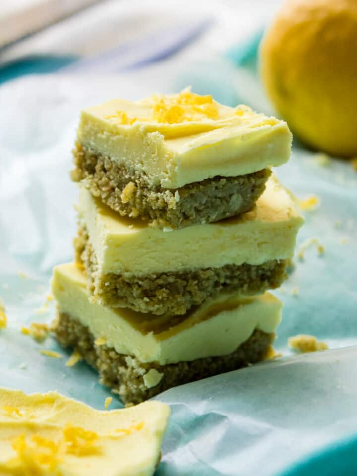 Lemon Cheesecake Bars (Dairy-Free, Gluten-Free, Nut-Free, Keto ...